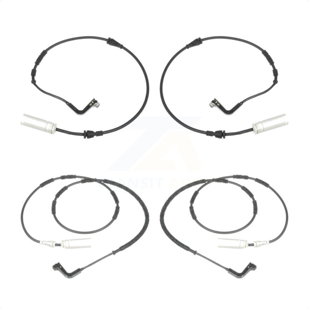 Mpulse Front Rear Disc Brake Pads Wear Sensor (4 Pack) For BMW 328i 325i 330i 128i 125i 120i 323i KSE-100143