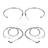 Mpulse Front Rear Disc Brake Pads Wear Sensor (4 Pack) For 2011-2012 BMW 128i 3.0L with w Performance Package KSE-100147