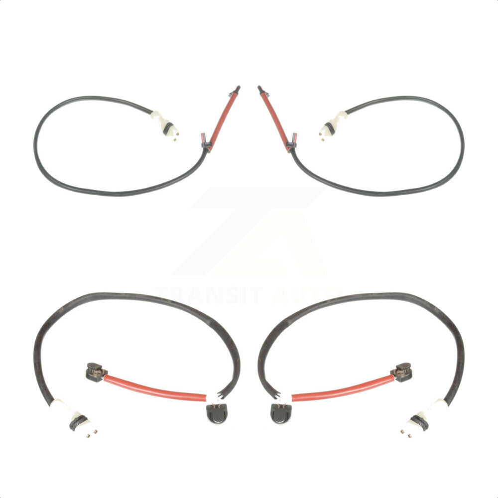Mpulse Front Rear Disc Brake Pads Wear Sensor (4 Pack) For Porsche 911 w o Ceramic Rotors KSE-100149