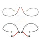 Mpulse Front Rear Disc Brake Pads Wear Sensor (4 Pack) For 2012 Porsche 911 Targa 4S Carrera with 3.8L Naturally Aspirated w o Ceramic Rotors KSE-100152