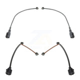 Mpulse Front Rear Disc Brake Pads Wear Sensor (4 Pack) For 2013 Porsche 911 Carrera 4S S with 3.8L Naturally Aspirated w o Ceramic Rotors KSE-100155