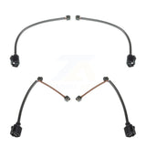 Mpulse Front Rear Disc Brake Pads Wear Sensor (4 Pack) For Porsche 911 w o Ceramic Rotors KSE-100156