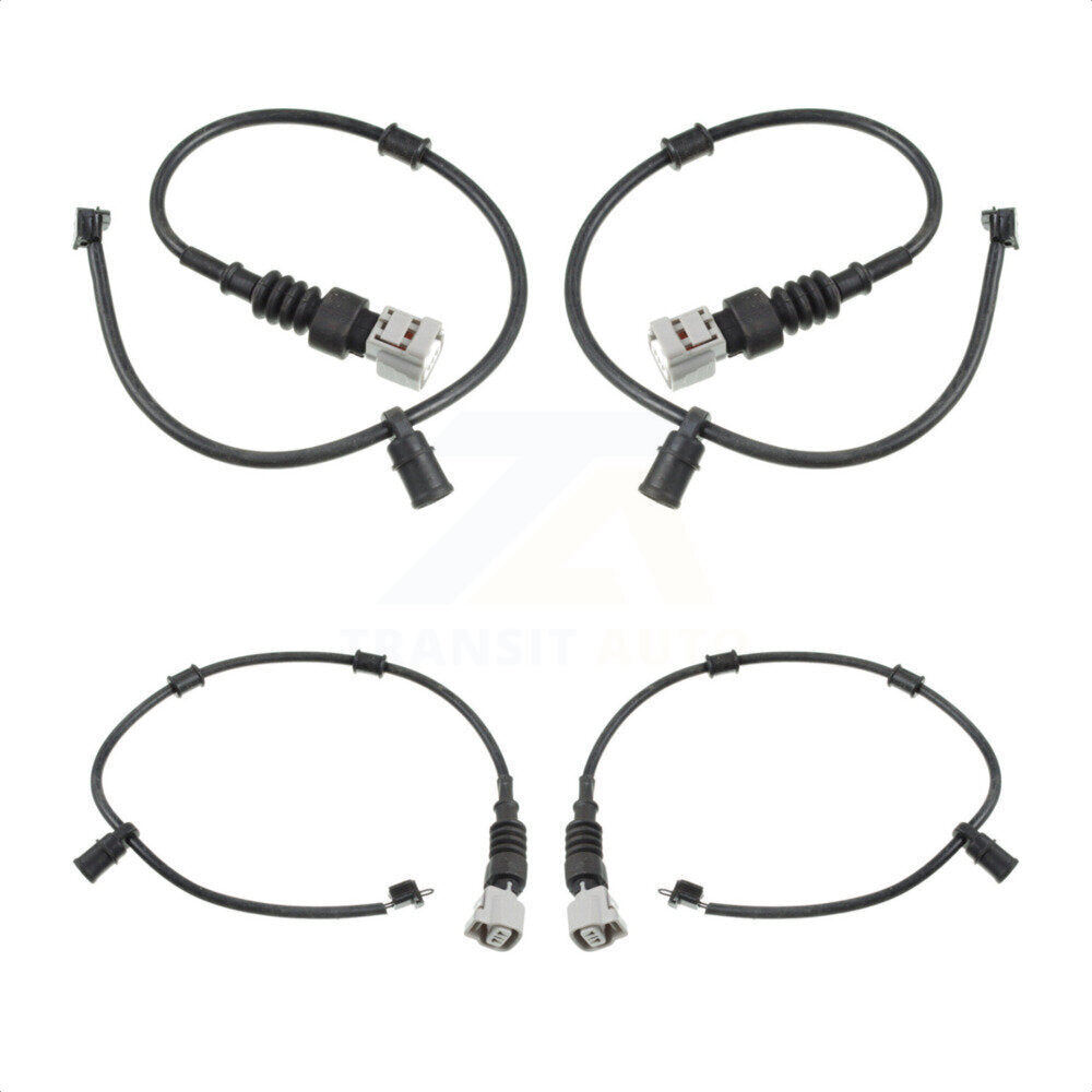 Mpulse Front Rear Disc Brake Pads Wear Sensor (4 Pack) For Lexus RC F GS 5.0L KSE-100157