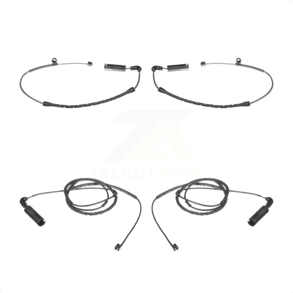 Mpulse Front Rear Disc Brake Pads Wear Sensor (4 Pack) For BMW 325i 325Ci 323i 328i 323Ci 328Ci 320i KSE-100158
