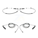 Mpulse Front Rear Disc Brake Pads Wear Sensor (4 Pack) For BMW 325i 325Ci 323i 328i 323Ci 328Ci 320i KSE-100158