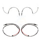 Mpulse Front Rear Disc Brake Pads Wear Sensor (4 Pack) For BMW M4 M3 M2 KSE-100161