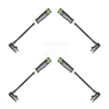 Mpulse Front Rear Disc Brake Pads Wear Sensor (4 Pack) For 2017-2019 Mercedes-Benz V250 2.0L KSE-100165