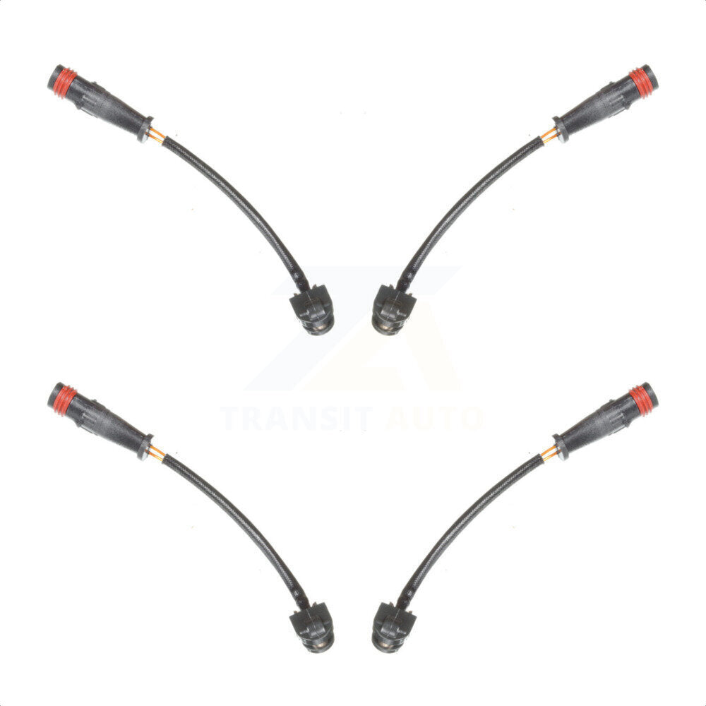 Mpulse Front Rear Disc Brake Pads Wear Sensor (4 Pack) For Mercedes-Benz C63 AMG S63 E63 S CLS63 SLS CL63 SLK55 SL63 SL65 SL55 S65 CL65 SL600 KSE-100171