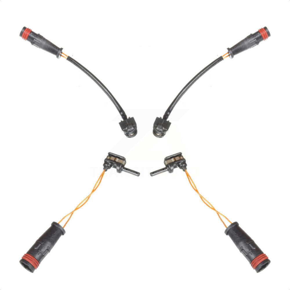 Mpulse Front Rear Disc Brake Pads Wear Sensor (4 Pack) For Mercedes-Benz S550 SL500 GLS550 S63 AMG SL550 C63 S CL550 E63 SL63 GT S600 SL600 SL55 SLK55 C S400 S65 Maybach 63 CL600 R SL65 S650 S450 KSE-100172