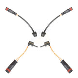Mpulse Front Rear Disc Brake Pads Wear Sensor (4 Pack) For Mercedes-Benz S550 SL500 GLS550 S63 AMG SL550 C63 S CL550 E63 SL63 GT S600 SL600 SL55 SLK55 C S400 S65 Maybach 63 CL600 R SL65 S650 S450 KSE-100172