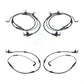 Mpulse Front Rear Disc Brake Pads Wear Sensor (4 Pack) For Land Rover Range Sport KSE-100178