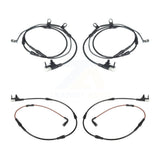 Mpulse Front Rear Disc Brake Pads Wear Sensor (4 Pack) For Land Rover Range Sport KSE-100178