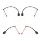 Mpulse Front Rear Disc Brake Pads Wear Sensor (4 Pack) For Porsche Boxster Cayman 718 KSE-100182
