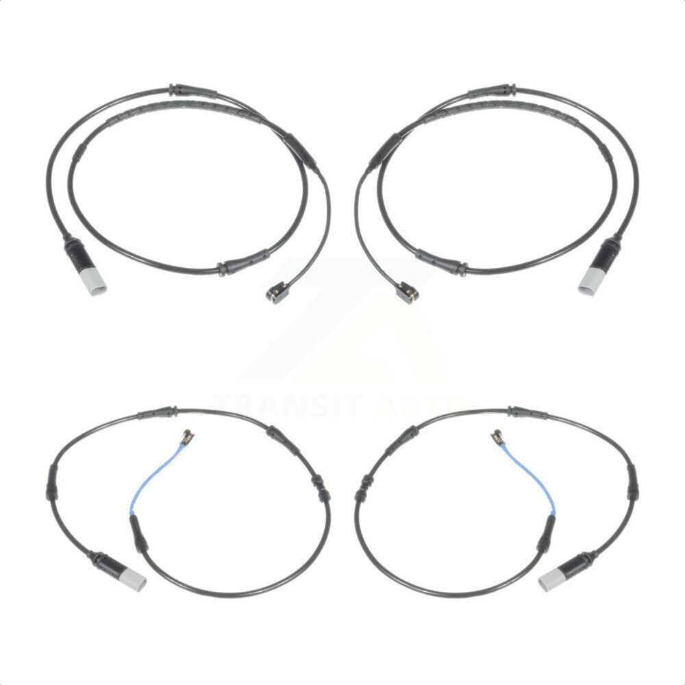 Mpulse Front Rear Disc Brake Pads Wear Sensor (4 Pack) For BMW 535i 528i 650i 550i 535d 640i Gran Coupe Alpina B6 xDrive ActiveHybrid 5 KSE-100184