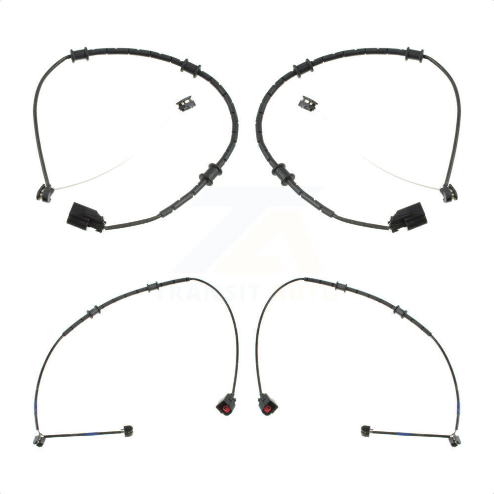 Mpulse Front Rear Disc Brake Pads Wear Sensor (4 Pack) For Jaguar F-Type XKR KSE-100186