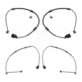 Mpulse Front Rear Disc Brake Pads Wear Sensor (4 Pack) For Jaguar F-Type XKR KSE-100186