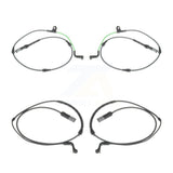 Mpulse Front Rear Disc Brake Pads Wear Sensor (4 Pack) For BMW X6 KSE-100194