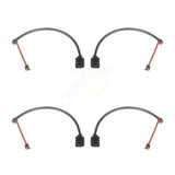 Mpulse Front Rear Disc Brake Pads Wear Sensor (4 Pack) For 2019 Porsche 911 3.0L w Ceramic Rotors KSE-100196
