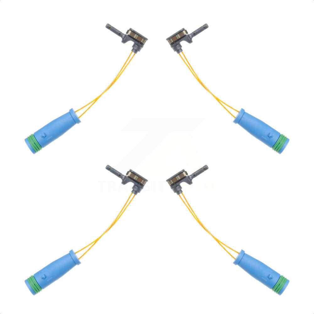 Mpulse Front Rear Disc Brake Pads Wear Sensor (4 Pack) For Mercedes-Benz C300 GLC300 E300 CLA250 GLE350 E400 GLA250 C43 AMG E450 GLC43 GLC350e CLS450 GLE450 C450 CLA45 E43 G550 C400 C350e C200 G500 S400 GLE580 GLS450 GLS580 GLC250 KSE-100199