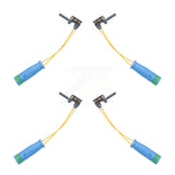 Mpulse Front Rear Disc Brake Pads Wear Sensor (4 Pack) For Mercedes-Benz C300 GLC300 E300 CLA250 GLE350 E400 GLA250 C43 AMG E450 GLC43 GLC350e CLS450 GLE450 C450 CLA45 E43 G550 C400 C350e C200 G500 S400 GLE580 GLS450 GLS580 GLC250 KSE-100199