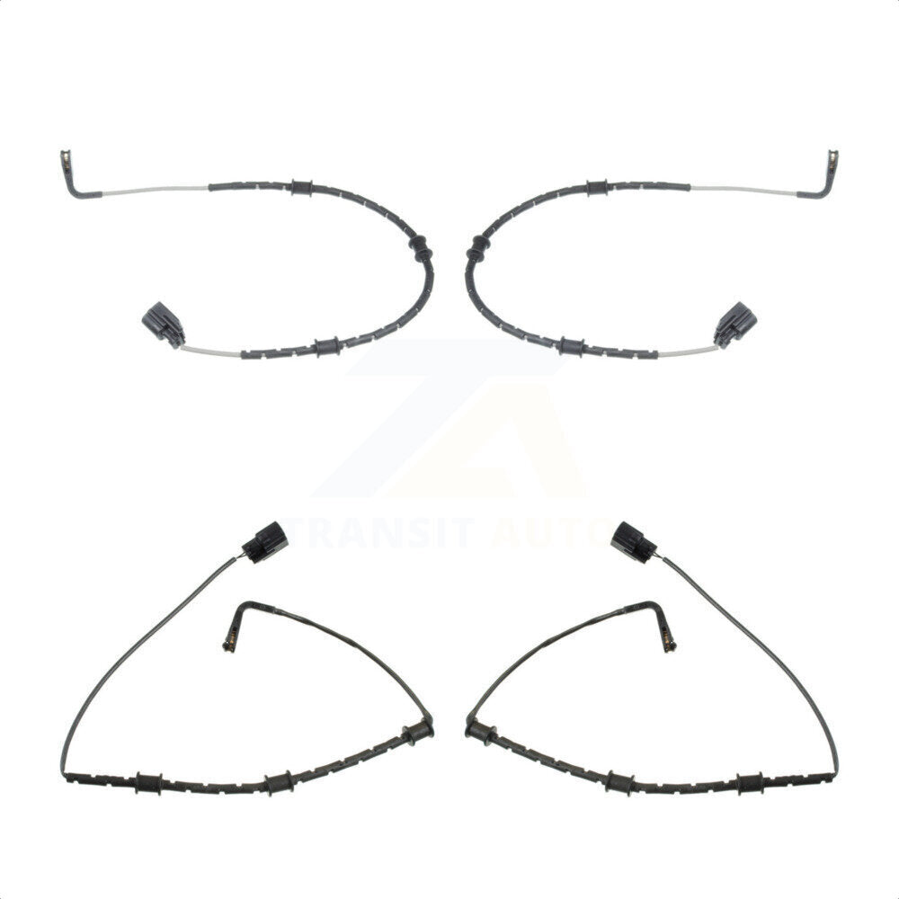 Mpulse Front Rear Disc Brake Pads Wear Sensor (4 Pack) For Jaguar XJ XJR KSE-100206