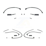 Mpulse Front Rear Disc Brake Pads Wear Sensor (4 Pack) For Land Rover Range KSE-100222