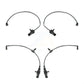Mpulse Front Rear Disc Brake Pads Wear Sensor (4 Pack) For Audi Q7 Q8 A8 Quattro KSE-100226