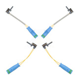 Mpulse Front Rear Disc Brake Pads Wear Sensor (4 Pack) For Mercedes-Benz E53 AMG CLS53 KSE-100227