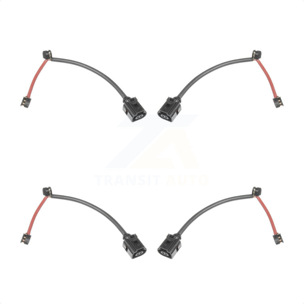 Mpulse Front Rear Disc Brake Pads Wear Sensor (4 Pack) For 2015 Porsche 918 Spyder KSE-100228
