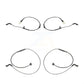 Mpulse Front Rear Disc Brake Pads Wear Sensor (4 Pack) For BMW 535i xDrive 525i KSE-100229
