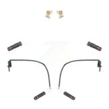 Mpulse Front Rear Disc Brake Pads Wear Sensor (4 Pack) For Mercedes-Benz ML320 ML350 ML430 KSE-100233