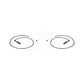 Mpulse Rear Disc Brake Pads Wear Sensor (2 Pack) For 2004-2010 BMW X3 KSE-100249