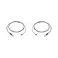 Mpulse Rear Disc Brake Pads Wear Sensor (2 Pack) For BMW X5 X6 KSE-100308