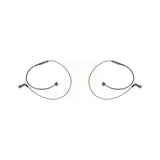 Mpulse Rear Disc Brake Pads Wear Sensor (2 Pack) For BMW 530xi 535xi 535i xDrive 525i KSE-100332