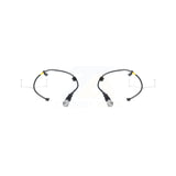 Mpulse Front Disc Brake Pads Wear Sensor (2 Pack) For 2009-2016 Lexus LS460 USF40 USF41 body code with RWD 4.6L and KSE-100356