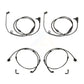 Mpulse Front Rear Disc Brake Pads Wear Sensor (2 Pack) For 2006 Land Rover Range Sport 4.2L with KSE-100361