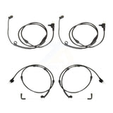 Mpulse Front Rear Disc Brake Pads Wear Sensor (2 Pack) For 2006 Land Rover Range Sport 4.2L with KSE-100361