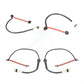 Mpulse Front Rear Disc Brake Pads Wear Sensor (2 Pack) For Porsche Cayman Boxster w/oCeramic Rotors 3.4L KSE-100369