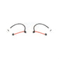 Mpulse Front Disc Brake Pads Wear Sensor (2 Pack) For 2005 Porsche Boxster 3.2L w Steel Rotors KSE-100390