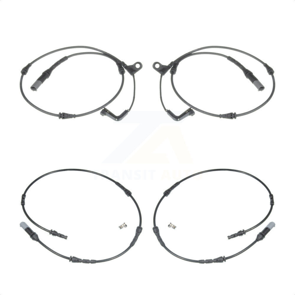 Mpulse Front Rear Disc Brake Pads Wear Sensor (4 Pack) For BMW X5 X6 KSE-100396