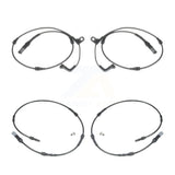 Mpulse Front Rear Disc Brake Pads Wear Sensor (4 Pack) For BMW X5 X6 KSE-100396