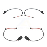 Mpulse Front Rear Disc Brake Pads Wear Sensor (4 Pack) For Porsche Macan w Ceramic Rotors KSE-100400