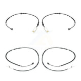 Mpulse Front Rear Disc Brake Pads Wear Sensor (4 Pack) For BMW 128i 125i KSE-100409