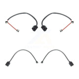 Mpulse Front Rear Disc Brake Pads Wear Sensor (4 Pack) For 2011-2012 Porsche Cayenne w Ceramic Rotors KSE-100410