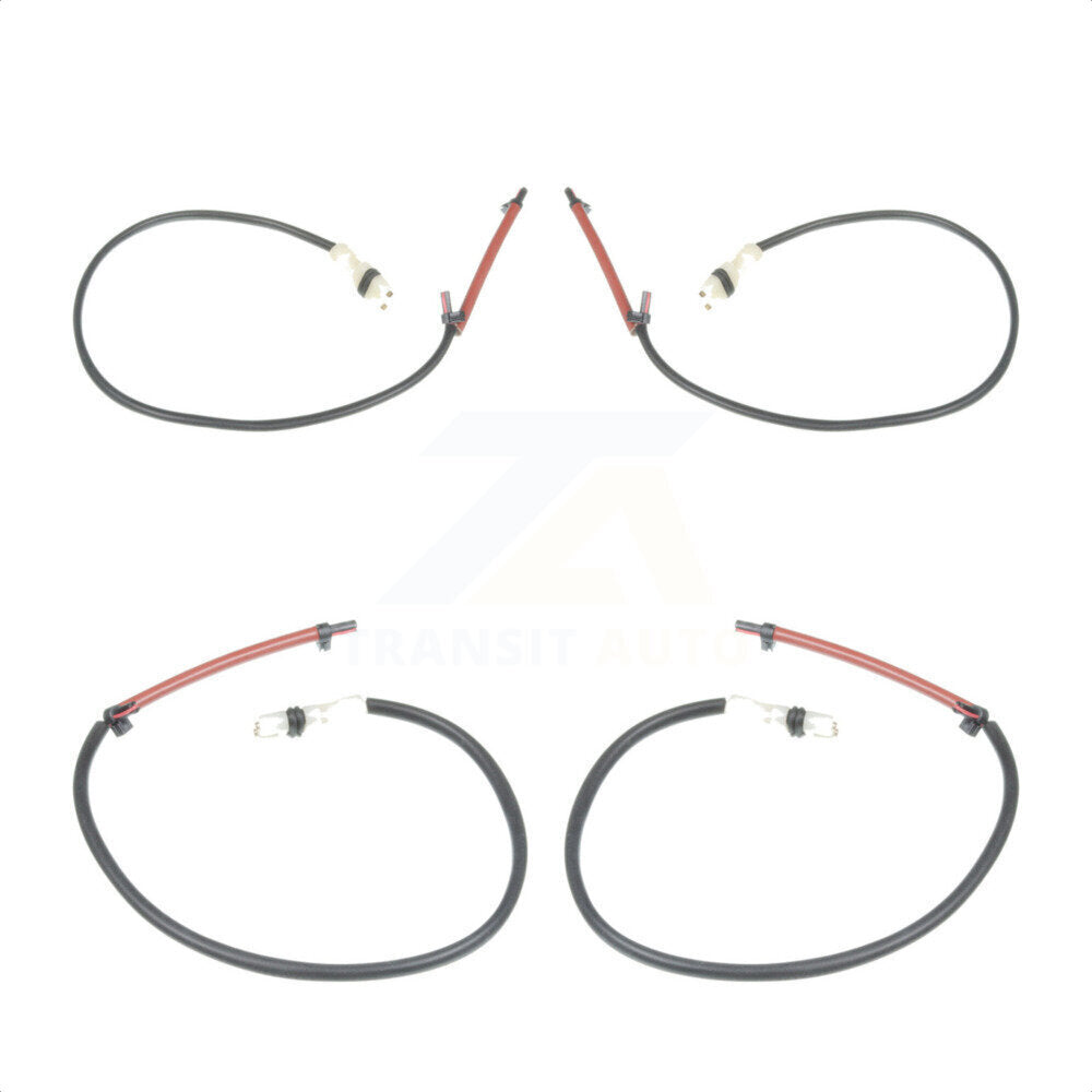 Mpulse Front Rear Disc Brake Pads Wear Sensor (4 Pack) For 2008 Porsche 911 Carrera 4 with 3.6L Naturally Aspirated w o Ceramic Rotors KSE-100412