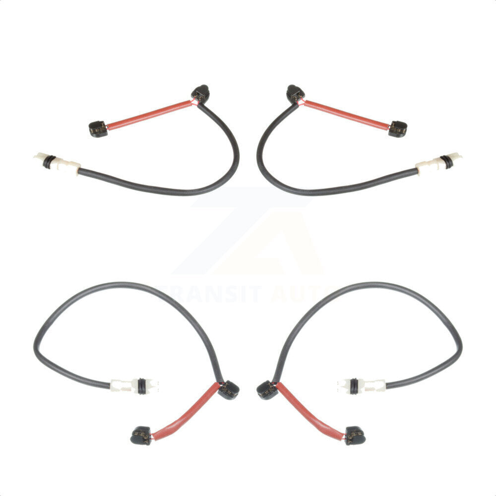 Mpulse Front Rear Disc Brake Pads Wear Sensor (4 Pack) For 2009 2011 Porsche 911 Carrera with 3.6L Naturally Aspirated w o Ceramic Rotors KSE-100413