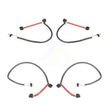 Mpulse Front Rear Disc Brake Pads Wear Sensor (4 Pack) For 2009 2011 Porsche 911 Carrera with 3.6L Naturally Aspirated w o Ceramic Rotors KSE-100413