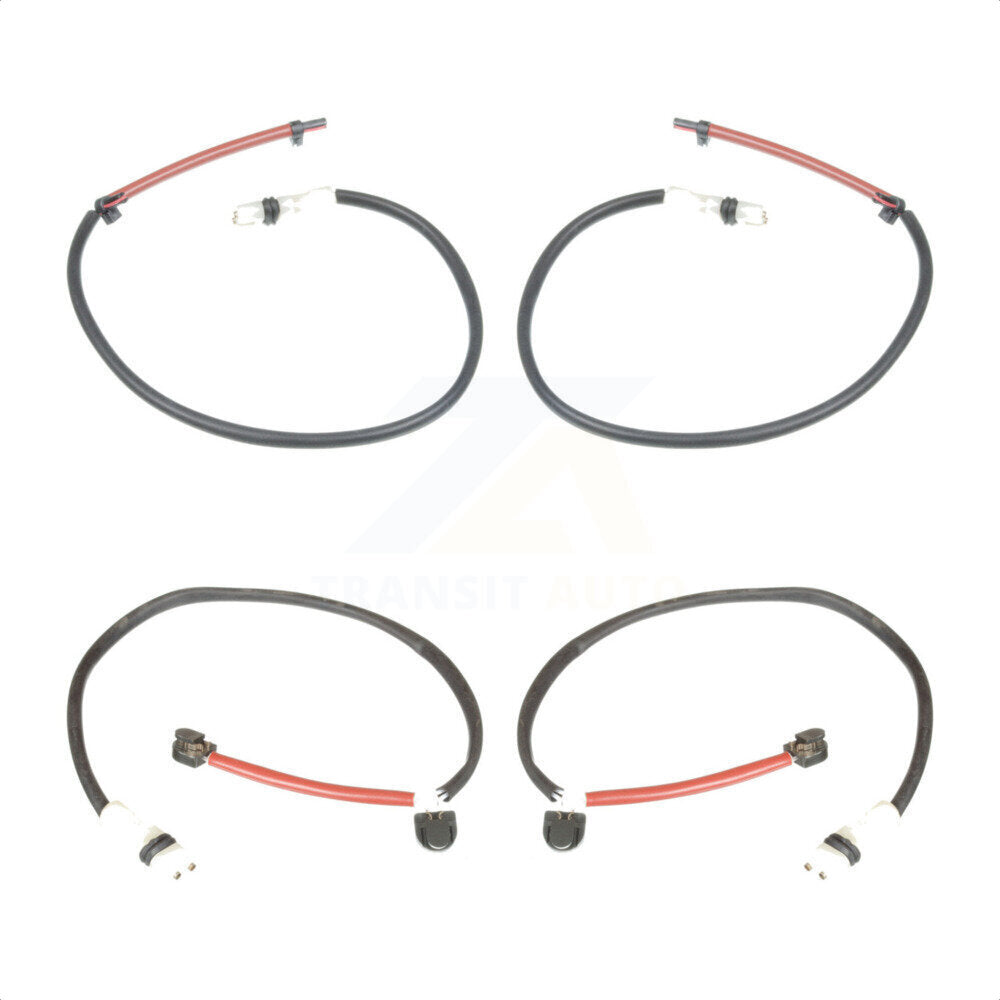 Mpulse Front Rear Disc Brake Pads Wear Sensor (4 Pack) For Porsche 911 w Ceramic Rotors KSE-100414