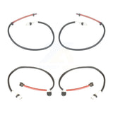 Mpulse Front Rear Disc Brake Pads Wear Sensor (4 Pack) For Porsche 911 w Ceramic Rotors KSE-100414