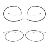 Mpulse Front Rear Disc Brake Pads Wear Sensor (4 Pack) For BMW X1 KSE-100419